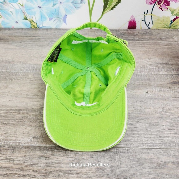 Boccieri Golf Heavy Putter Hat Cap Strap Back Green Scala Pro Series - Picture 6 of 8